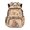 Capybara Orange Pattern, variant on HELLHERO Axolotl Flowers Lightweight Bookbags with Side Pockets Breathable Casual School Bag, Large Capacity 17 Inch School Backpack for Elementary Middle School