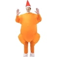 thumbnail image 5 of Disfraz Inflable para Adultos Disfraces Inflables Naranjas De Halloween Traje De Pavo Inflable Juego De Fiesta Cosplay De Animal Gordo Disfraz De Pavo Mujer Acción De Gracias, 5 of 5