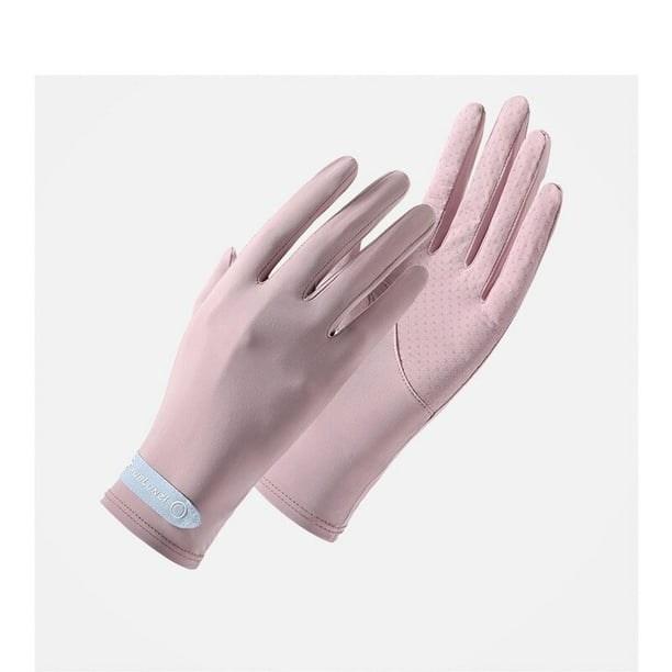 Ladies Sun Protection Gloves Summer Uv Protection Thin Ice Silk