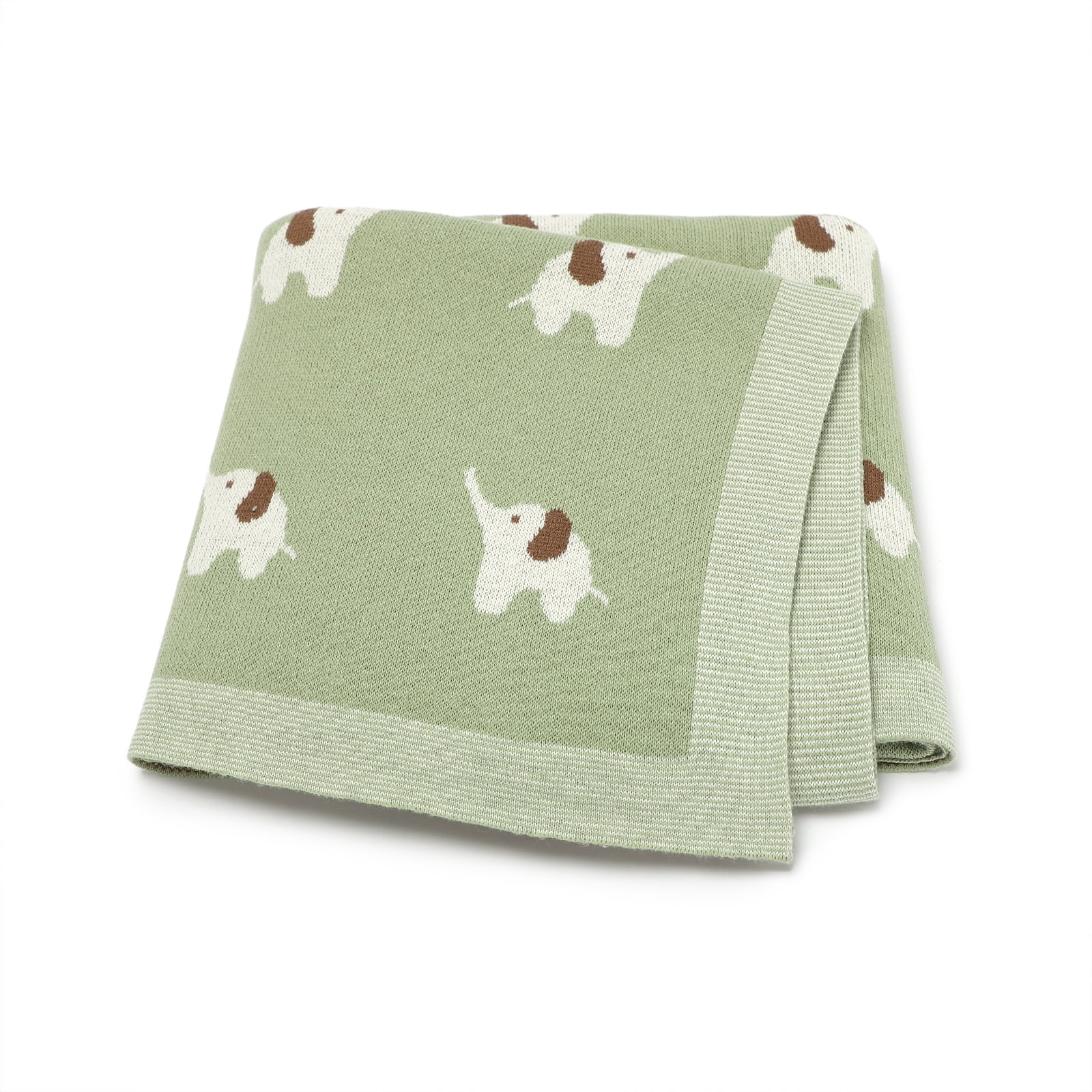 Newborn Baby Blanket Cotton Knitted Girl Boy Bed Quilt Cute Cartoon