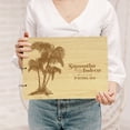 thumbnail image 2 of Darling Souvenir Personalized Engraved Laser Cut Wedding Guest Book Wooden Cover Sign-in Book Registry Guestbook Scrapbook-TG, 2 of 7
