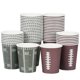 thumbnail image 2 of 50 vasos de papel con temática de fútbol, vasos de fútbol aislados de 9 oz a granel para alimentos fríos y calientes, vasos desechables para aperitivos para cenas de fútbol, eventos deportivos, sumini, 2 of 8