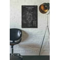 thumbnail image 3 of Epic Graffiti "Space Suit Blueprint Patent Chalkboard" Giclee Canvas Wall Art, 18"x26", 3 of 3