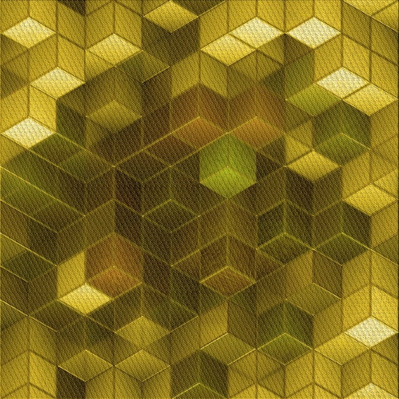 Ahgly Company Machine Washable Indoor Square Transitional Dark Bronze Brown Area Rugs, 5' Square