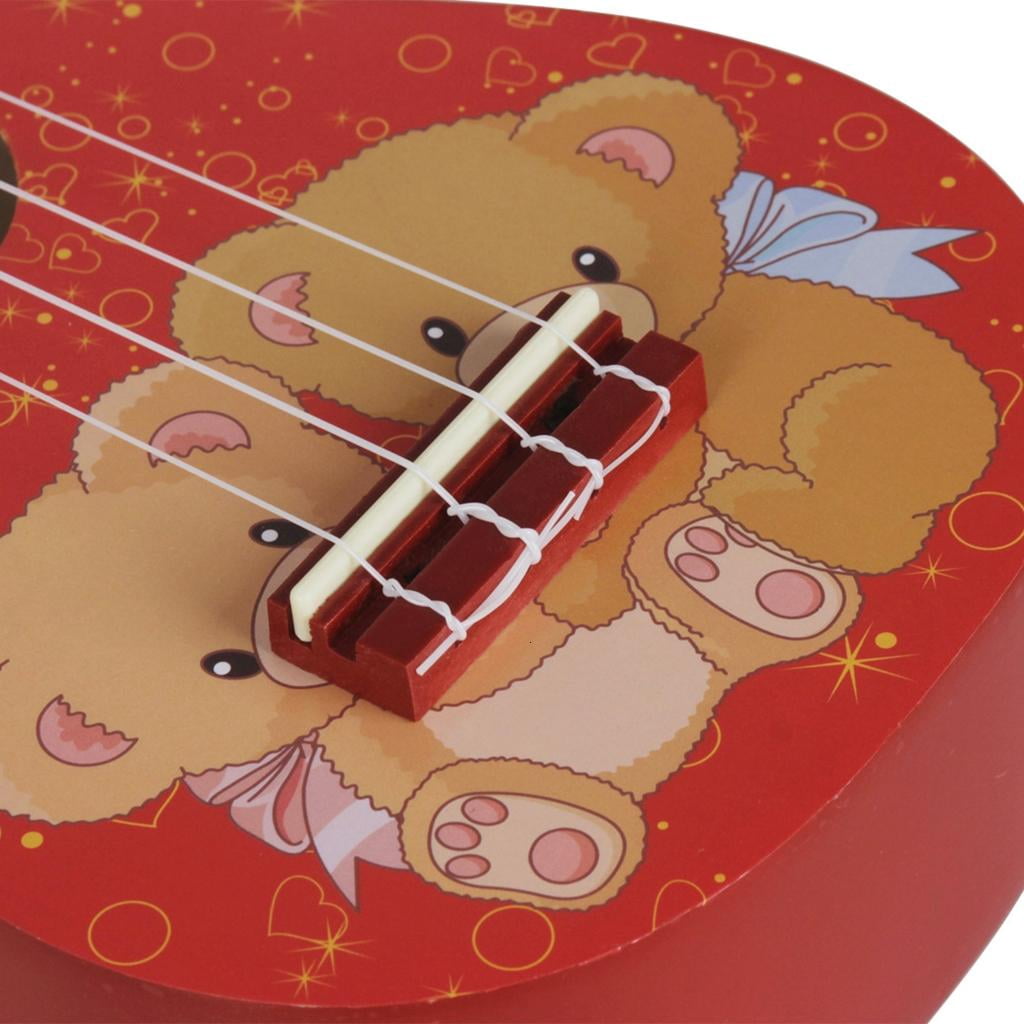Yihuala Ukulele 21 Inch Professional Ukelele Small Guitar Delicate Tuning Pegs 4 Strings Ukulele Wood for Beginner Learning