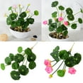 thumbnail image 2 of Artificial Flower Simulation Green Leaf Arrangement Bouquets for Bedroom Decoration Wedding Party Table Centerpieces, 2 of 18