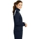 Sport-Tek &174; Veste de Survêtement pour Femmes en Tricot. Lst90 M Bleu Marine/ Blanc – image 2 sur 4