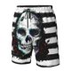 thumbnail image 4 of Fotbe Watercolor Skull Trajes de Baño Estampados para Hombre, Shorts de Verano de Secado Rápido, Ropa de Playa, Bañadores-X-Large, 4 of 6