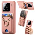 thumbnail image 1 of Case for FOXDOCK Xiaomi 15 Pro , Leather, Bear Ring, Card Holder, 1 of 4