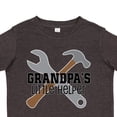 thumbnail image 4 of Inktastic Grandpa Little Helper Boys Toddler T-Shirt, 4 of 5