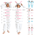 thumbnail image 3 of Ruyang Kids Onesie Plush Fuzzy Funny Animal Jumpsuits Boys Girls Fleece Warm One Piece Halloween Dress Up Clothes, 3 of 4