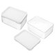 thumbnail image 2 of BRIGHTFUFU Organizador de cápsulas de lavandería transparente, soporte para secadora con tapa, organización de cuarto de lavado, contenedor de soporte para detergente en polvo para baño, 2 uds., 2 of 8