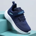 thumbnail image 7 of enyan Girls Sneaker Running Shoes Lightweight Sport Kids Running Shoes Boys (Toddler/Little Kid/Big Kid) Blue,1.5, 7 of 7