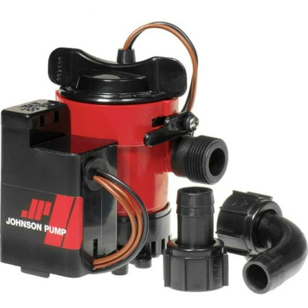 Johnson Pump 590300 Cartridge Combo 1000GPH Auto Bilge Pump w/Switch - 12V
