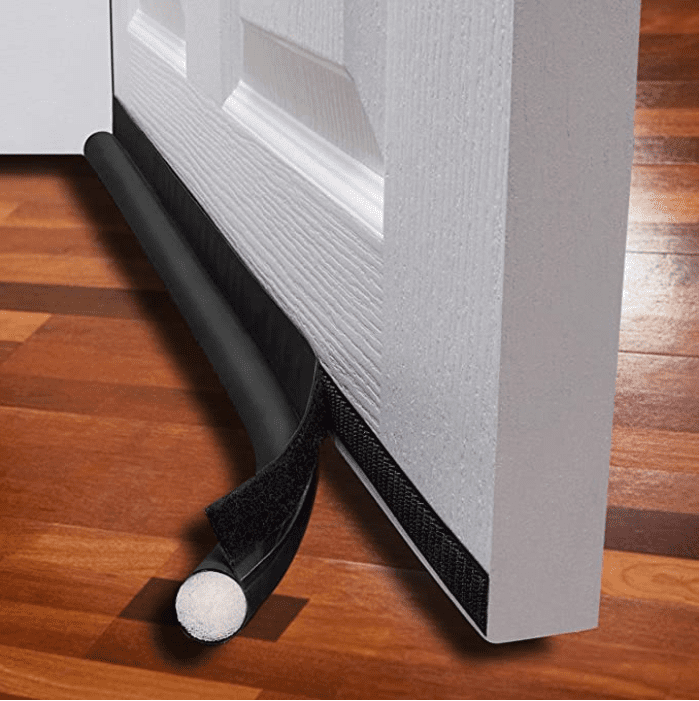 Door Noise Blocker Under Door Draft Stopper Dust Proof Strip Adjust Draft Guard 