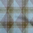 thumbnail image 1 of oneOone Rayon Turquoise Blue Fabric Check Argyle Dot Fabric For Sewing Printed Craft Fabric By The Yard 56 Inch Wide, 1 of 5