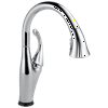 Delta Addison Single Handle Pull-Down Kitchen Faucet with Touch and ShieldSprayÂ® Technologies in Chrome