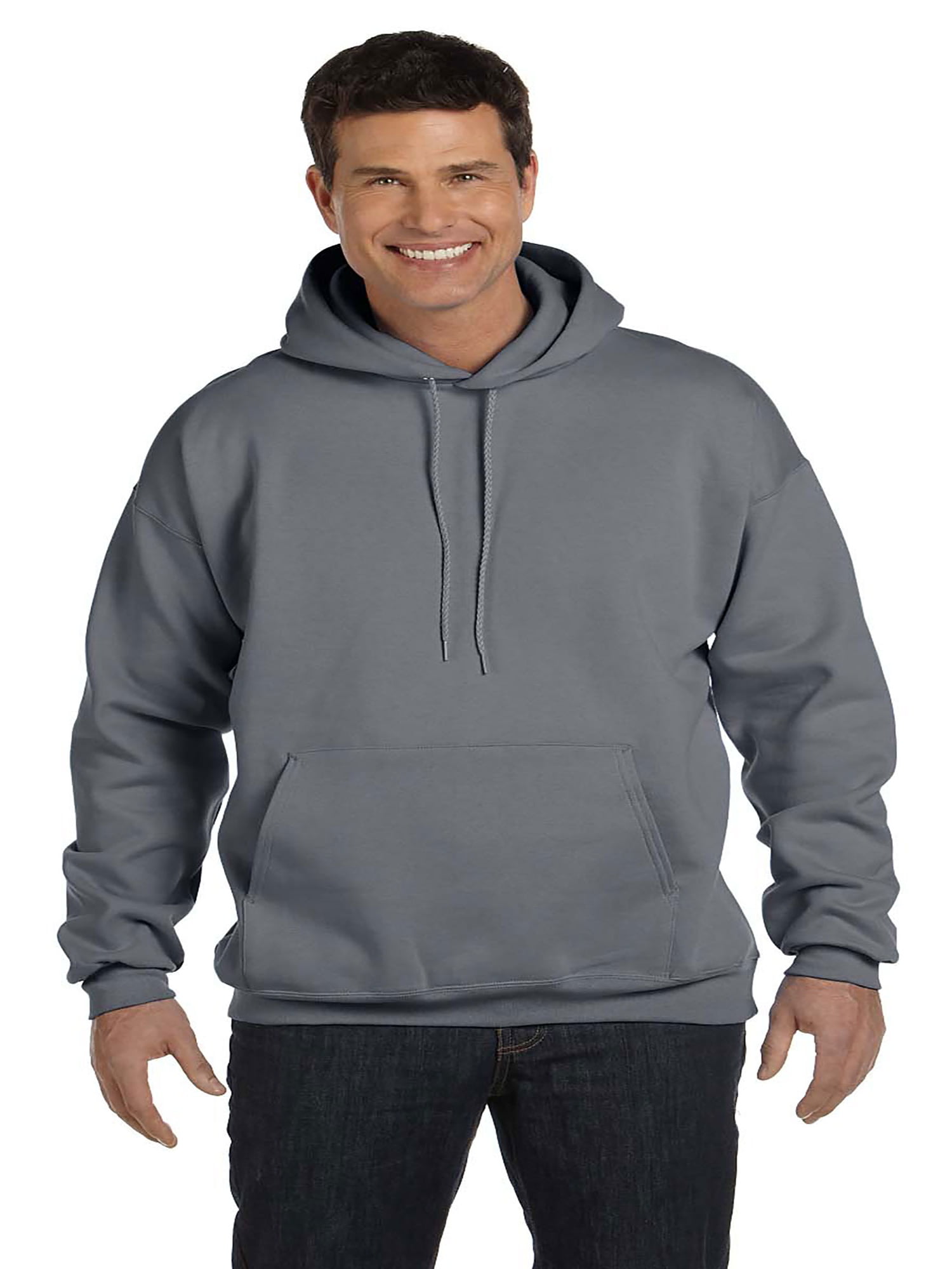 Hanes Hanes Men's Ultimate Cotton Pullover Hoodie Sweatshirt, Style