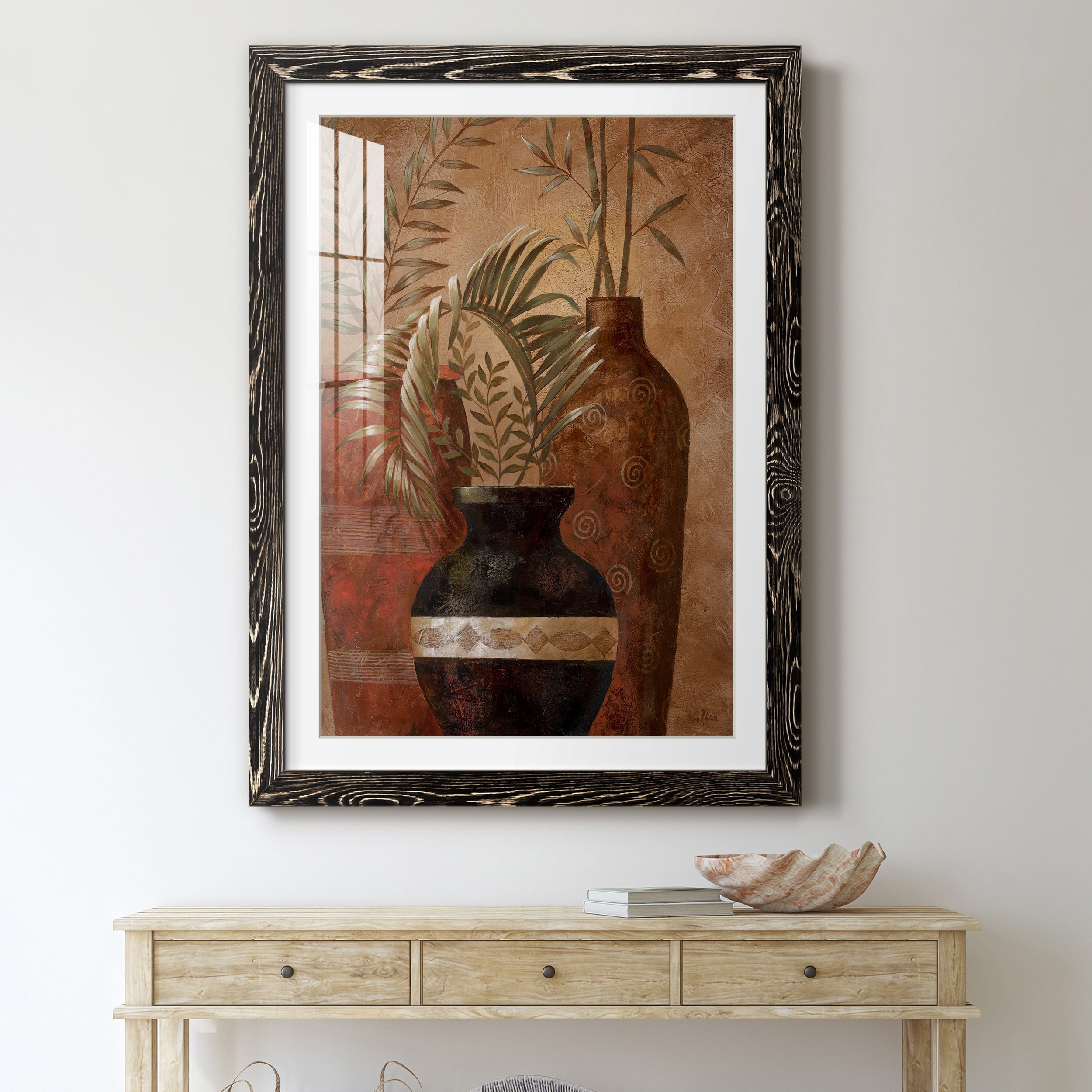 Exotic Vacation II - Premium Framed Print - Distressed Barnwood Frame - Ready to Hang