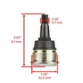thumbnail image 2 of NEW for Yamaha YFZ450R YFZ450 2010-2021 Upper and Lower A-Arm Ball Joints 4 Pcs, 2 of 3