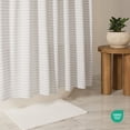 thumbnail image 6 of Cotton Blend Classic Stripe Shower Curtain, 6 of 6