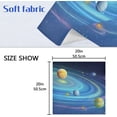 thumbnail image 7 of GZHJMY Space Galaxy Cloth Napkins Set of 4,Reusable Washable Polyester Dinner Table Napkins for Kitchen,Dining,Restaurant,Party Decoration, 7 of 7