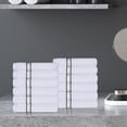 thumbnail image 2 of Superior Turkish Cotton 12-Piece Charcoal Washcloth/Face Towel Set, 2 of 4