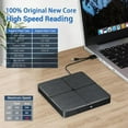 thumbnail image 3 of External Blu-Ray DVD Drive USB 3.0 Portable CD DVD Player Reader Burner for Laptop PC Computer ,Latest USB 3.0 Tech, 3 of 6