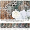 thumbnail image 4 of Small Area Rug 2x3 Machine Washable RugEntryway Rug Vintage Indoor Floor Cover CarpetLightweight Thin Rug for Home Decor, 2' x 3', 4 of 9