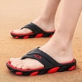 thumbnail image 2 of Rokment Mens Orthopedic Flip Flops Comfortable Arch Support Thongs Sandals Summer Beach Orthotic Walking Slides Slippers for Indoor and Outdoor, 2 of 7