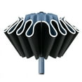 thumbnail image 1 of Automatic Folding Strong Umbrella for Men Women Windproof 10Ribs Reverse, 1 of 8