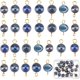 thumbnail image 1 of 30 piezas de abalorios de perlas naturales, abalorios de conector de perlas de agua dulce, perlas de patata azules, abalorios colgantes con doble bucle, a granel, 1 of 6