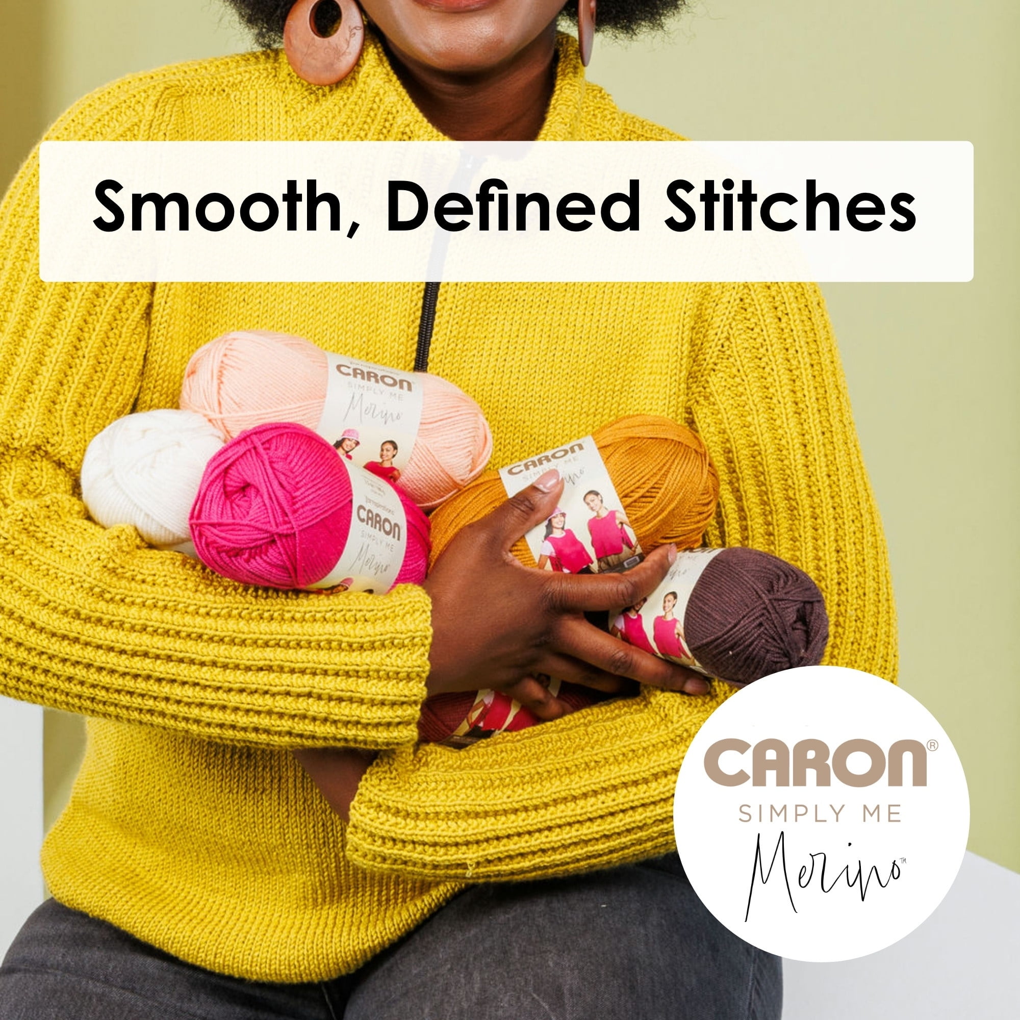 Caron® Simply Me Merino™ #3 DK (Light) Blend Yarn, Turquoise Sea 3.5oz/100g 215 Yards