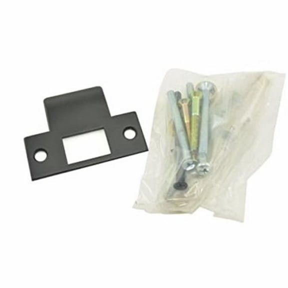 Baldwin 5399190A Satin Black Thick Door Kit for Single Cylinder Handleset