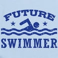 thumbnail image 2 of CafePress - Future Swimmer Infant Bodysuit - Baby Light Bodysuit, Size Newborn - 24 Months, 2 of 4