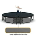 thumbnail image 4 of Mersco 16ft Trampoline for Kids Adults, Outdoor Pumpkin Trampoline with Enclosure Net, Basketball Hoop and Storage Bag,Black, 4 of 8