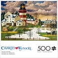 thumbnail image 2 of Buffalo Games - Charles Wysocki - Twilight Sentinel - 500 Piece Jigsaw Puzzle for Adults -Challenging Puzzle Perfect for Game Nights - Finished Size is 21.25 x 15.00, 2 of 6