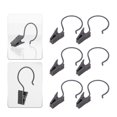 thumbnail image 6 of NUOLUX 8Pcs Curtain Fixing Clamps Curtain Fixator Hook Clamps Photo Note Clips, 6 of 6