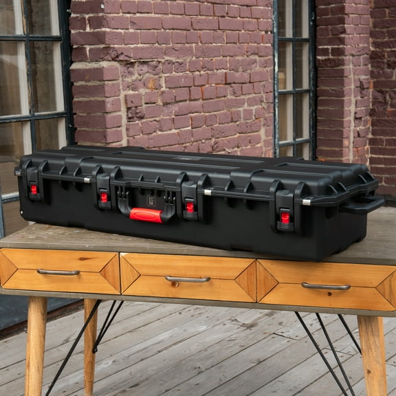 46" Long Hard case for gun, stands, Astera lights, Wifi repeaters - DGCASE@40-05 | int: 42.51 x 12.59 x 7.55 in