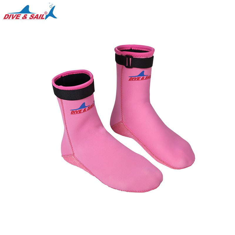 DIVE&SAIL 3mm Diving Socks Scratch Proof Cold-proof Surfing Diving Boots 