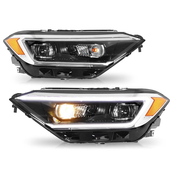For 2019-2022 Volkswagen Jetta LED DRL Projector Headlights Assembly Left&Right