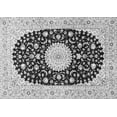 thumbnail image 1 of Ahgly Company Indoor Rectangle Medallion Gray Traditional Area Rugs, 5' x 7', 1 of 1