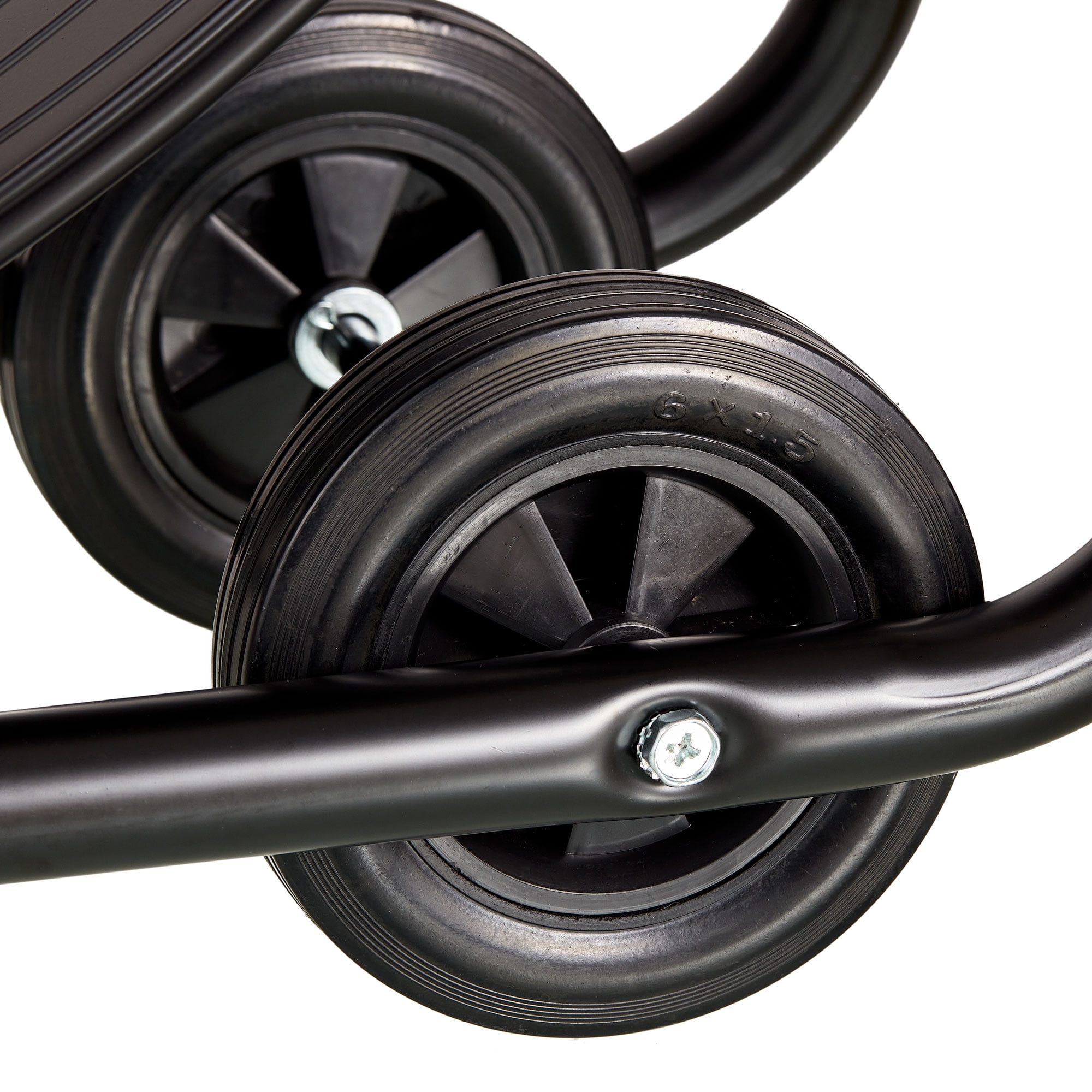 Hyper Tough New 36 inch Portable Commercial Two-Wheeled Slim Drum Fan, Black