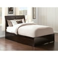 thumbnail image 3 of Portland Full Platform Bed with Matching Foot Board with Full Size Urban Trundle Bed in Espresso, 3 of 7