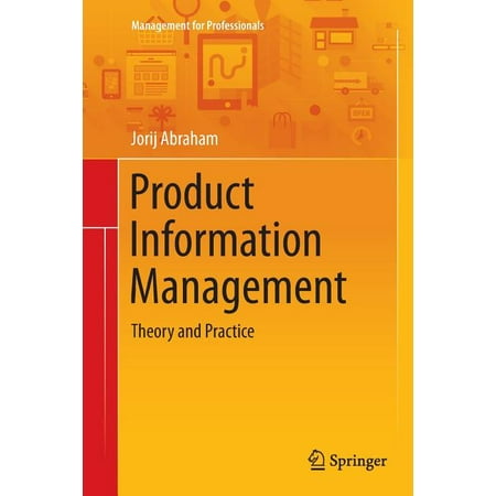 UPC: 9783319380391 | Management for Professionals: Product Information Management: Theory and Practice (Paperback)