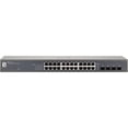 thumbnail image 2 of LevelOne GEU-2429 - Switch - unmanaged - 24 x 10/100/1000 + 4 x SFP - rack-mountable, 2 of 2