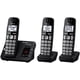 thumbnail image 3 of Sistema telefónico inalámbrico Panasonic KX-TGE433B con contestador automático, 3 of 5