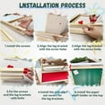 thumbnail image 7 of Easel for Kids,Adjustable Wooden Art Easel for Toddlers,114+ Art Supplies,Double Sided Magnetic Chalkboard and White Board for Kid,Drawing and Painting for Aged 2-4,5-7,8-12,with 2 Paper Rolls, 7 of 7