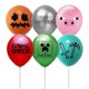 thumbnail image 5 of My World Theme Birthday Party Decorations Balloon Set Banner Cake Decoration, 5 of 5