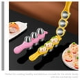 thumbnail image 2 of IFANLANDOR 1Set Assorted Color 304 Stainless Steel Kitchen Utensils for Rice Ball and Sushi Molding, 2 of 8